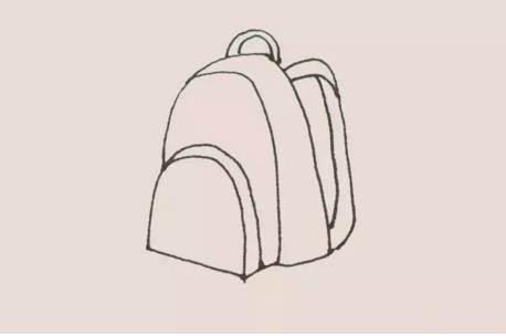 书包的简笔画 怎么画书包的简笔画