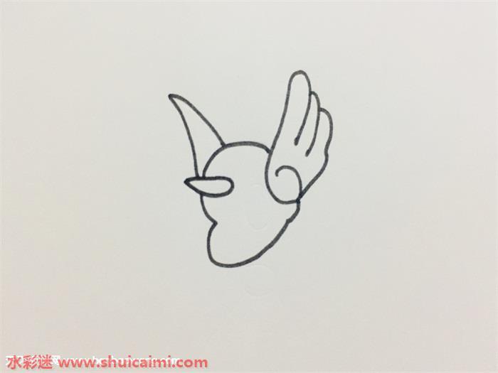哈克龙怎么画 哈克龙简笔画彩色