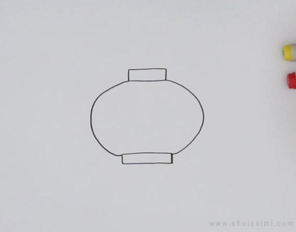 灯笼简笔画怎么画 灯笼简笔画好看