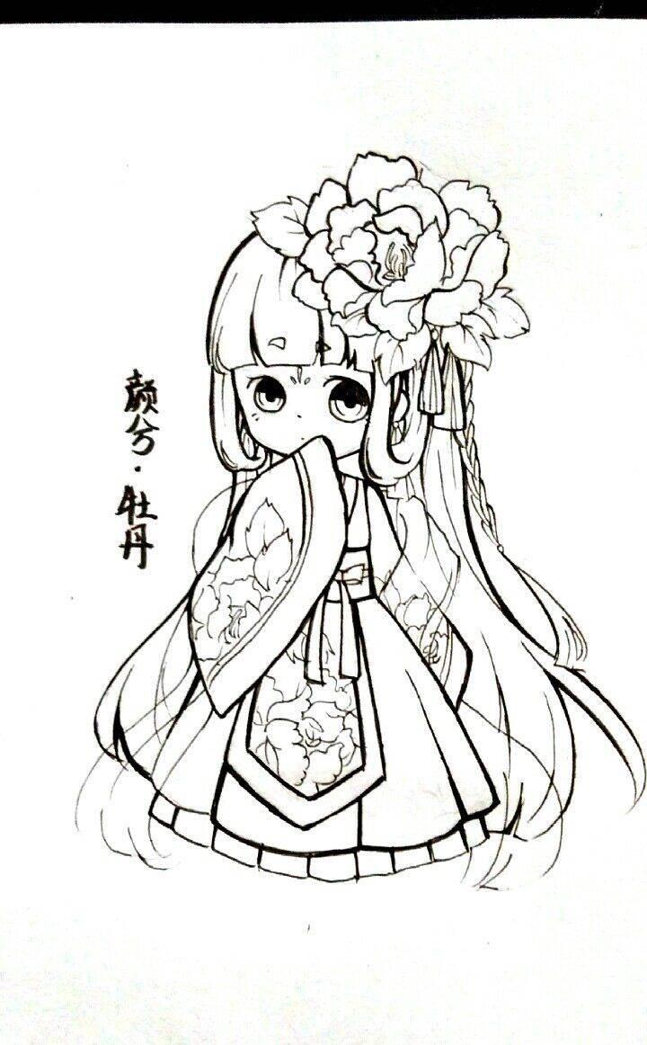 美美公主图片简笔画 美美公主童鞋简笔画图片