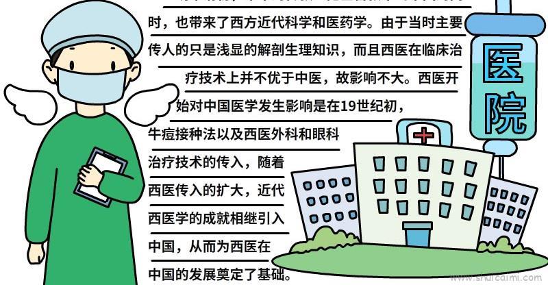 医院手抄报内容儿童画怎么画 医院手抄报内容简笔画图片