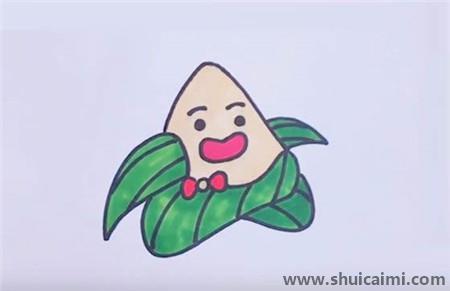 端午节粽子儿童简笔画