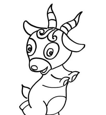 羊简笔画 羊简笔画简单可爱