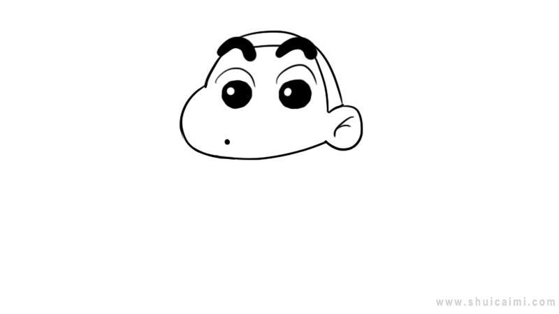 蜡笔小新简笔画怎么画 蜡笔小新简笔画顺序