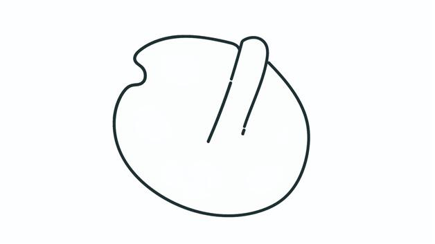 调色盘简笔画怎么画 调色盘简笔画图片