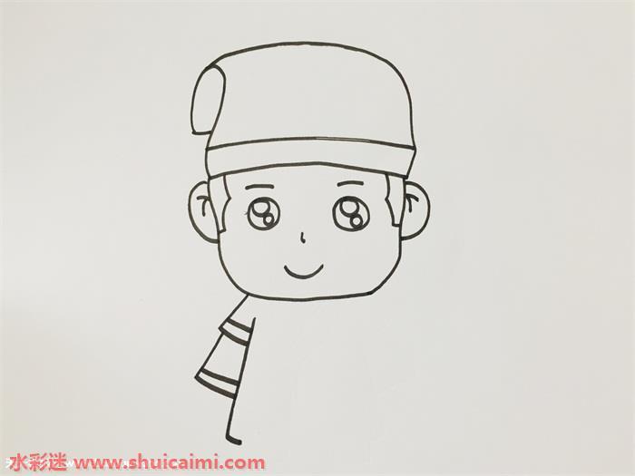 古代人怎么画 古代人简笔画简单又漂亮彩色