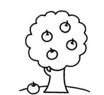 各种树的简笔画图片大全 各种树的简笔画图片大全集