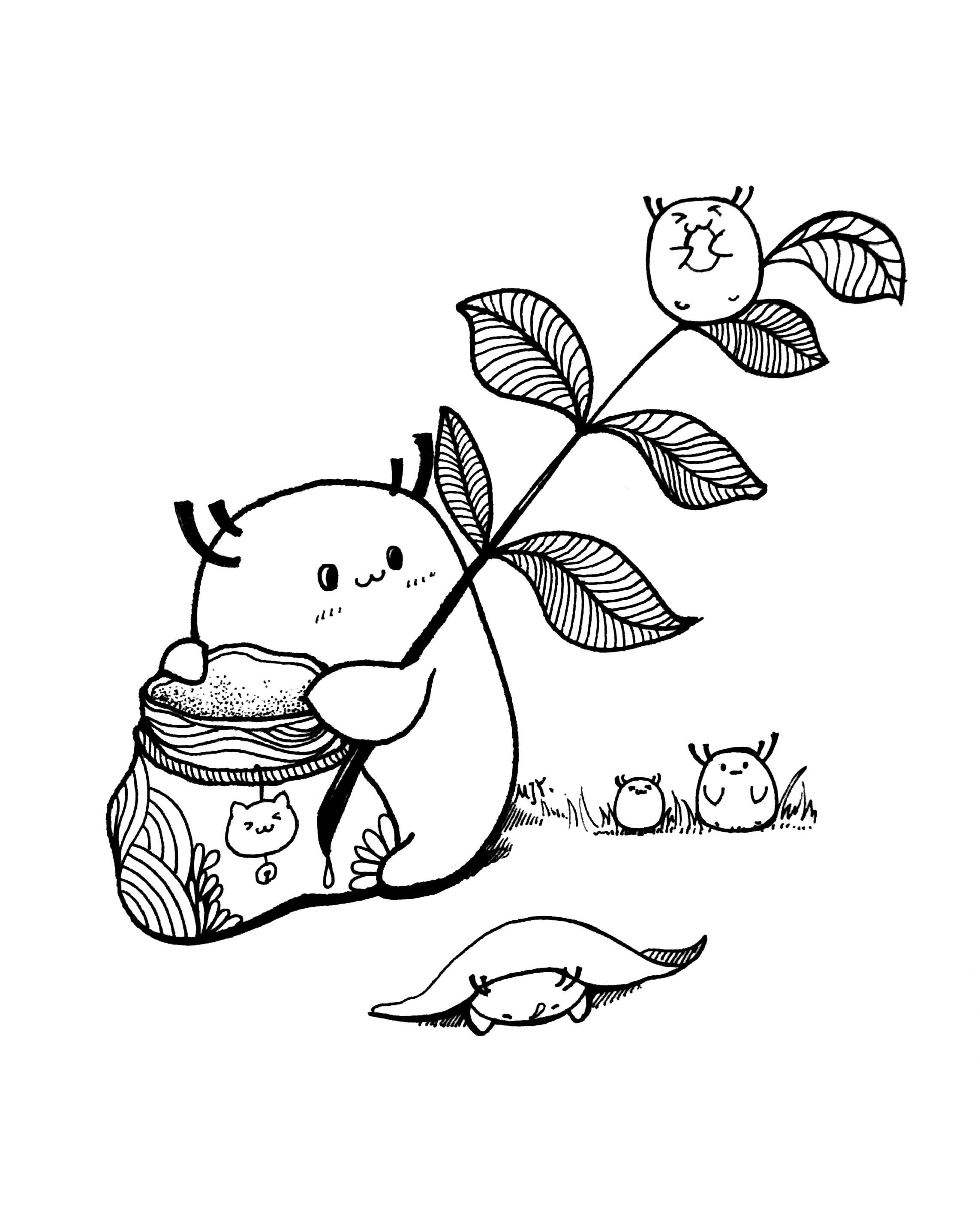 简笔画可爱 简笔画可爱图案