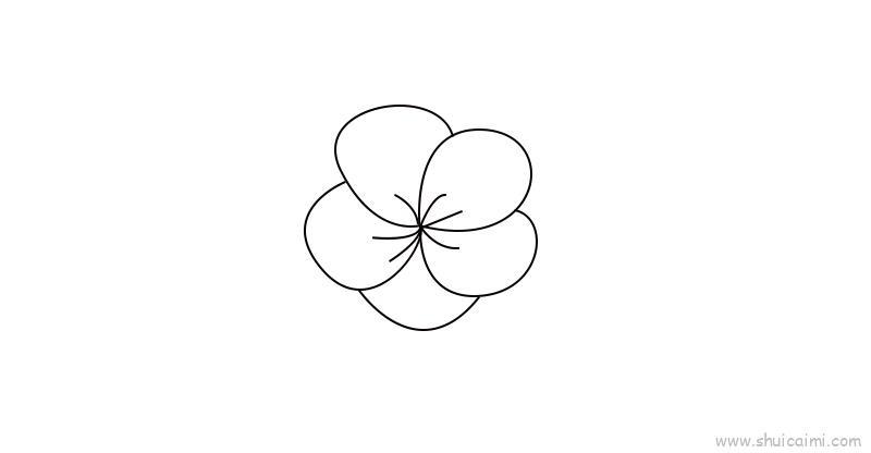 梅花教程儿童画怎么画 梅花教程简笔画步骤