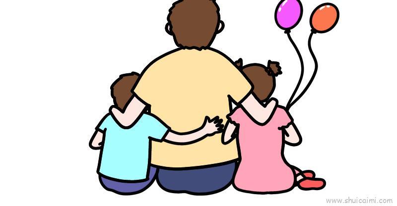 父亲节教程儿童画怎么画 父亲节教程简笔画简单