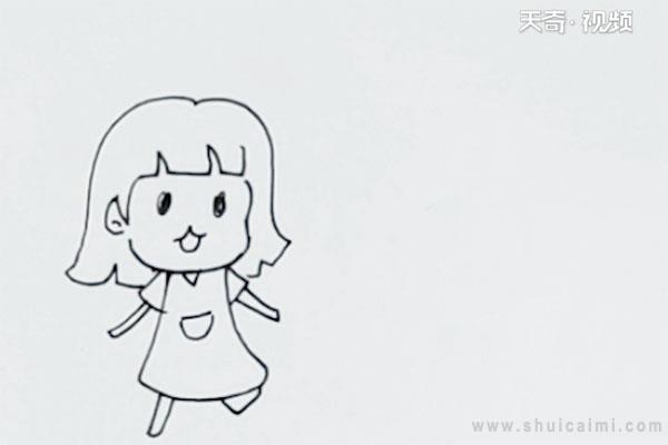 小人简笔画怎么画 小人简笔画步骤