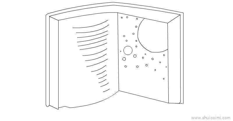 故事书儿童画怎么画 故事书简笔画好看