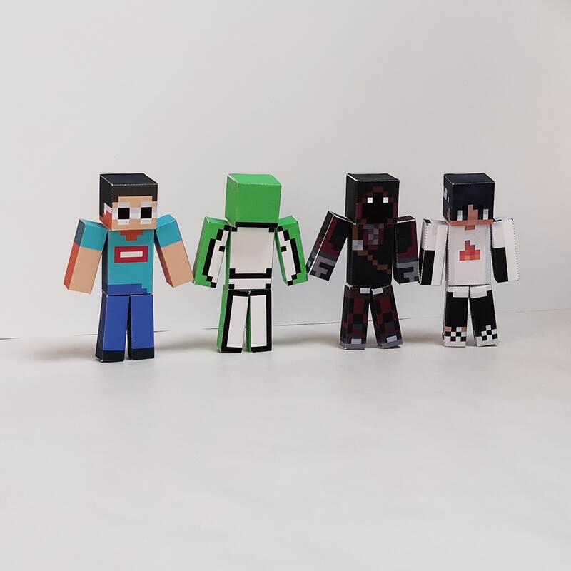 我的世界简笔画 我的世界简笔画武器人物僵尸