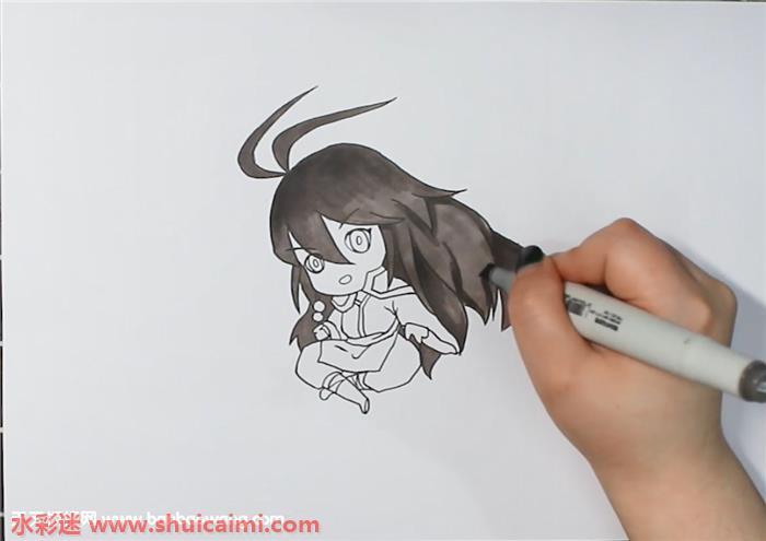 东方月初怎么画 东方月初简笔画简单又漂亮