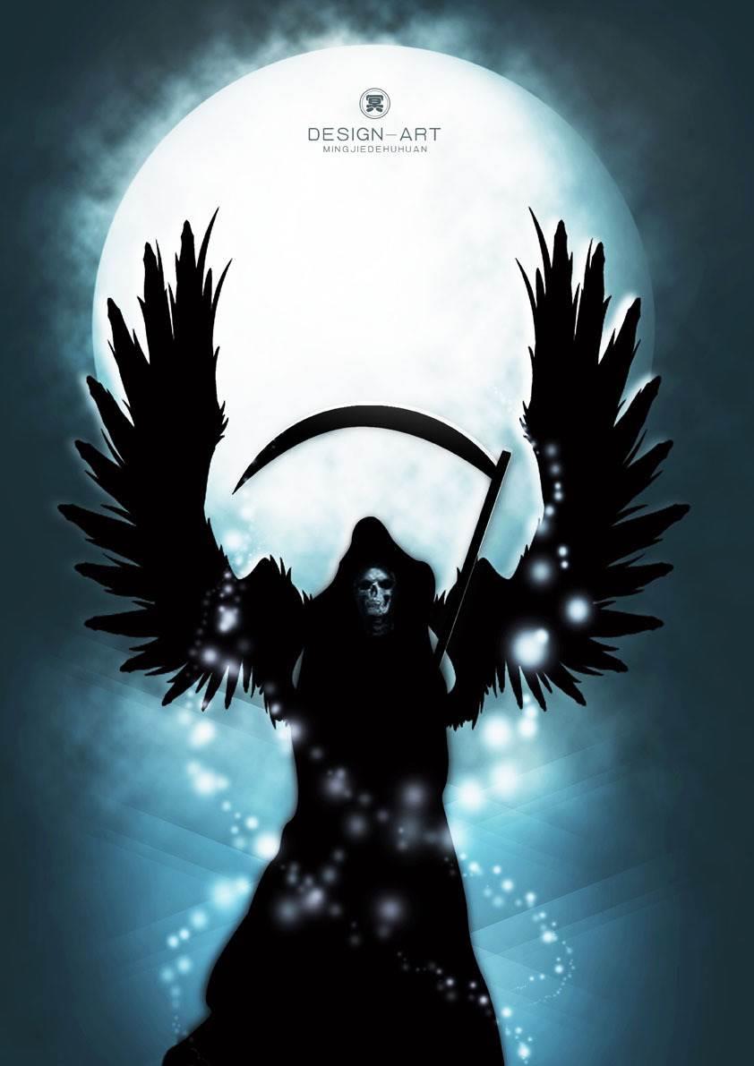 死神简笔画 死神简笔画简单又恐怖