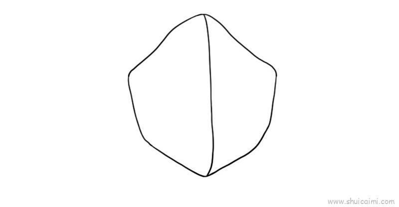 3m口罩儿童画怎么画 3m口罩简笔画图片