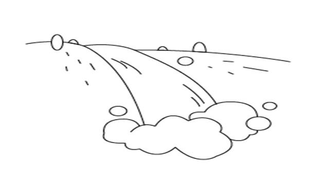 河流简笔画怎么画 河流简笔画简单