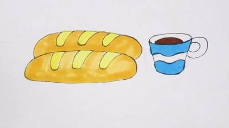 面包简笔画 面包简笔画简单又漂亮