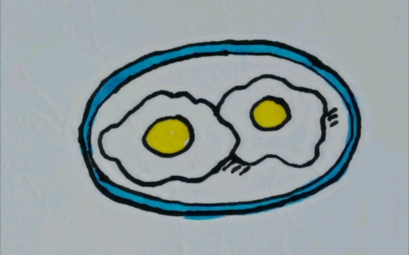 鸡蛋简笔画 鸡蛋简笔画图片大全
