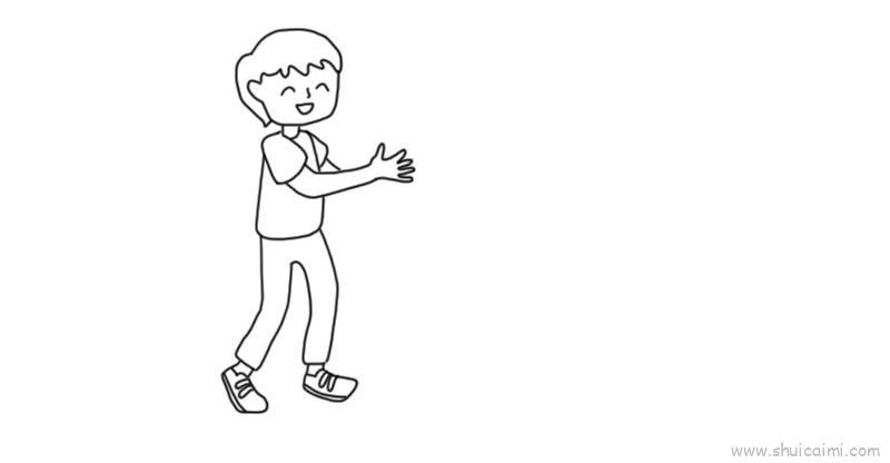 父亲节主题儿童简笔画绘画教程