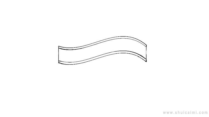 飘带简笔画怎么画 飘带简笔画画法