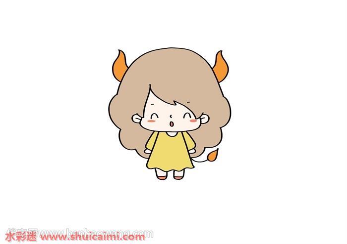 金牛座怎么画 金牛座简笔画图片大全
