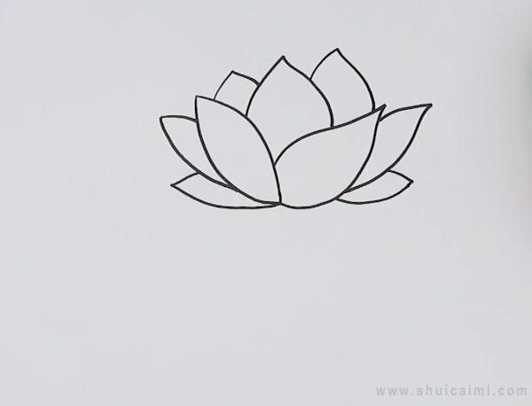 荷花简笔画怎么画 荷花简笔画好看