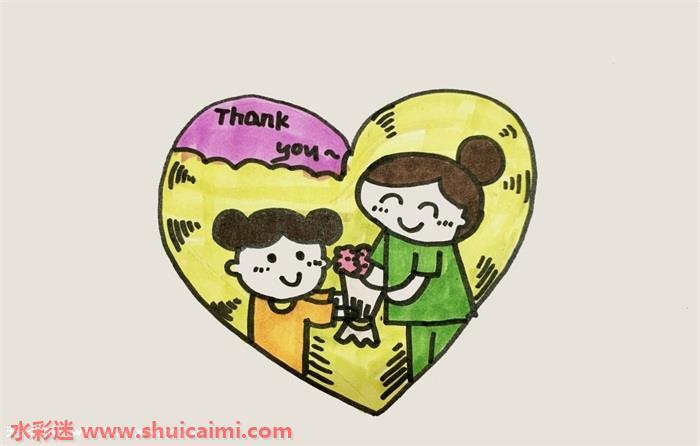 母亲节怎么画 母亲节简笔画画法