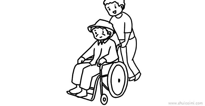 全国助残日儿童画怎么画 全国助残日简笔画好看