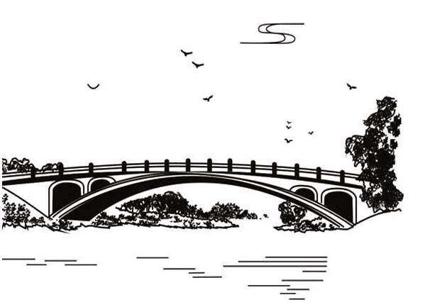 赵州桥的简笔画 赵州桥的简笔画三年级