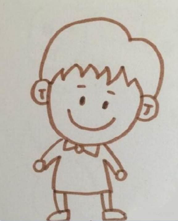 男孩简笔画 男孩简笔画头像