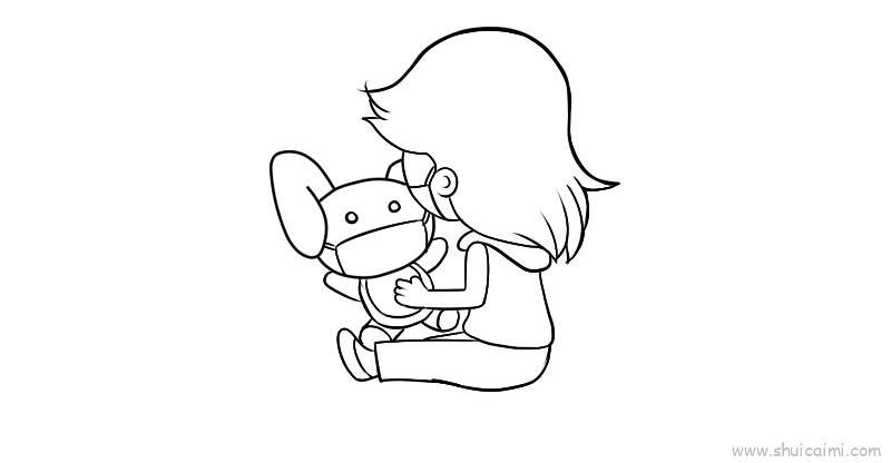 新型冠状病毒儿童画怎么画 新型冠状病毒简笔画简单又好看