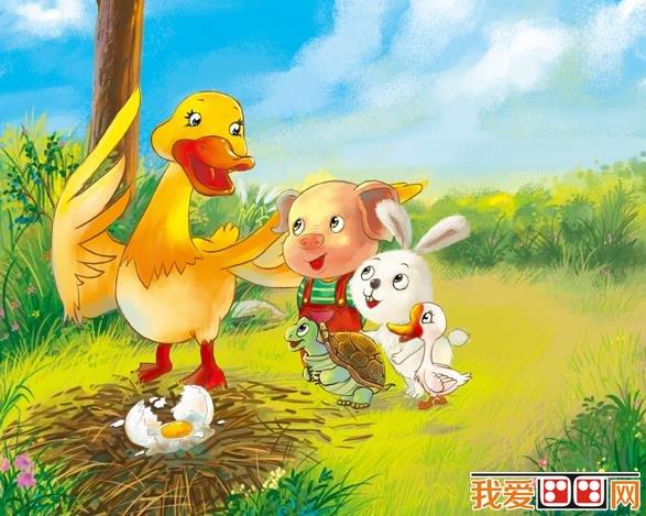 可爱小动物插画欣赏简笔画怎么画 可爱小动物插画欣赏简笔画图片大全