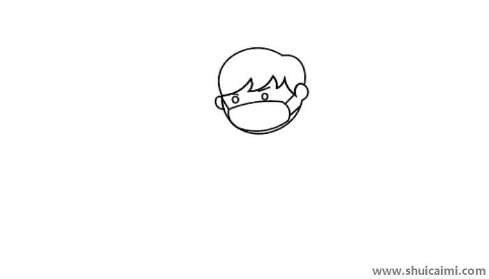 打倒病毒简笔画怎么画 打倒病毒简笔画简单又好看