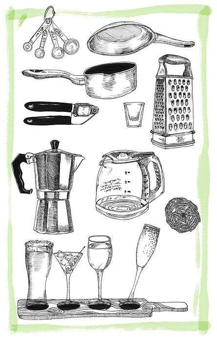 生活物品手绘简笔画 生活物品手绘简笔画图片大全