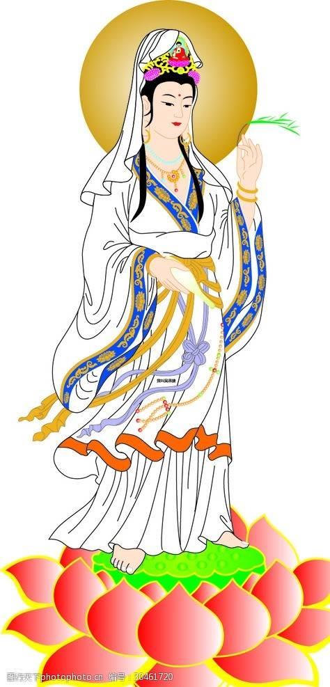 观音菩萨怎么画简笔画 观音菩萨怎么画简笔画真相