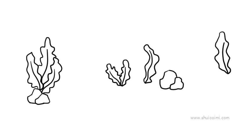 海洋儿童画怎么画 海洋简笔画画法