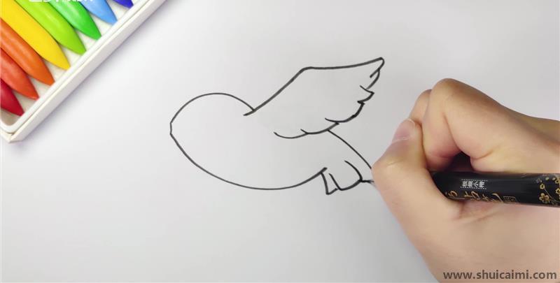 小鸟儿童简笔画怎么画 小鸟儿童画步骤