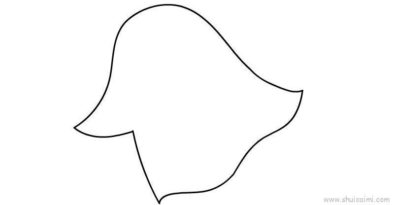 幽灵儿童画怎么画 幽灵简笔画图片