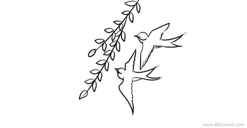 春天儿童画怎么画 春天简笔画简单