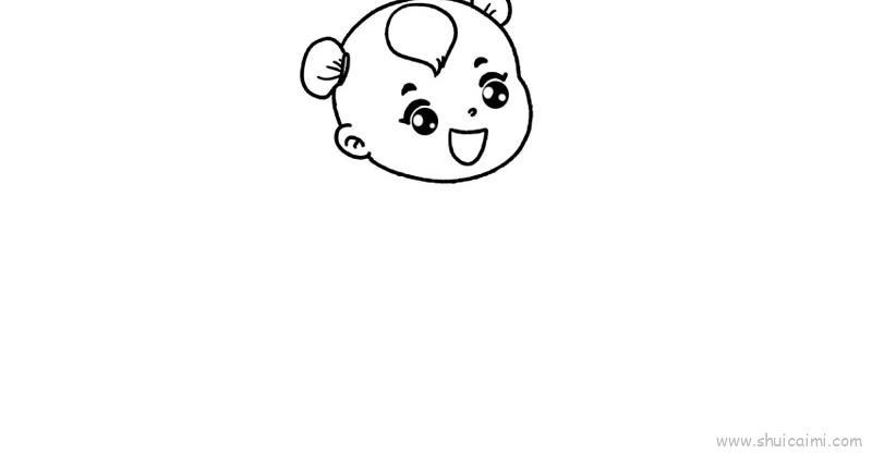 喜迎新春儿童画怎么画 喜迎新春简笔画步骤教学