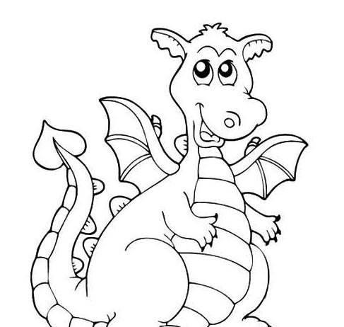 恐龙简笔画大全图片 恐龙简笔画大全图片可爱