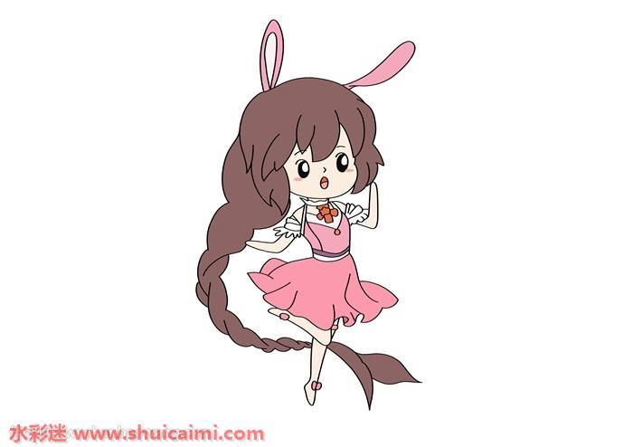 小舞怎么画 小舞简笔画简单好看