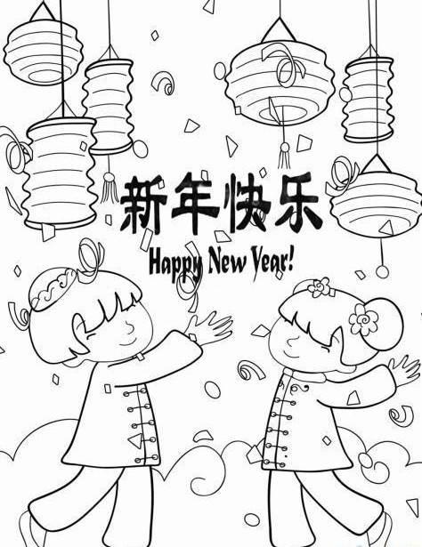 过新年简笔画图片大全 过新年简笔画图片大全彩色