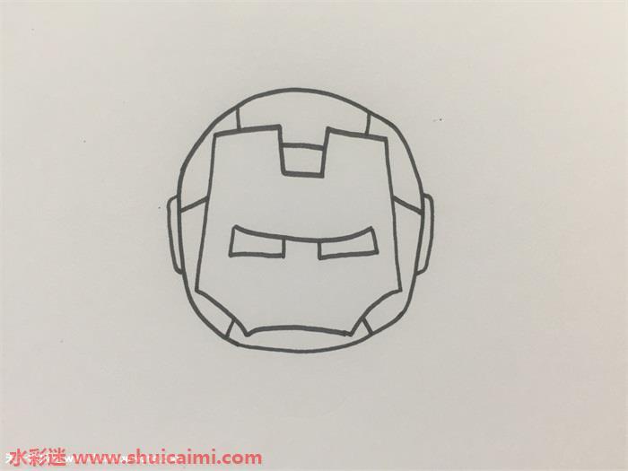 钢铁侠全身怎么画 钢铁侠全身简笔画步骤图