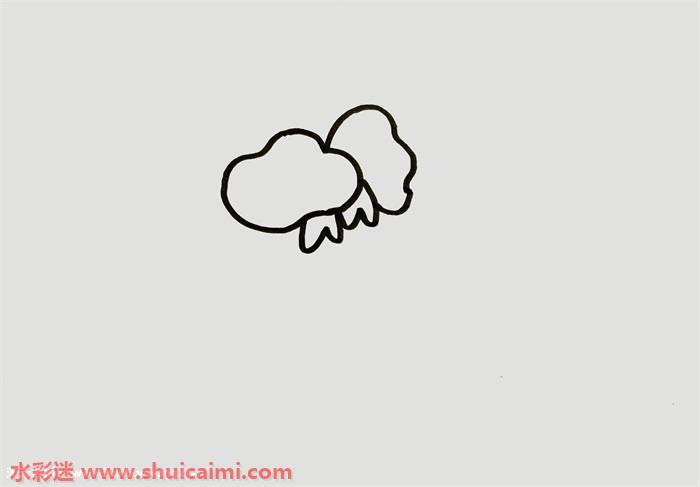 紫藤花怎么画 紫藤花简笔画画法