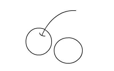 樱桃画法简笔画图片大全大图 樱桃简易画法 简笔画