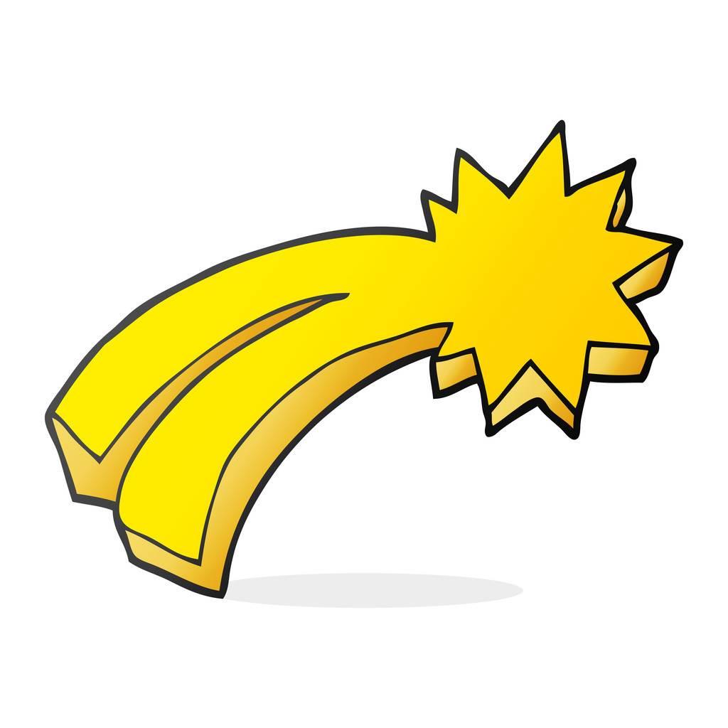 流星简笔画图片 流星简笔画彩色