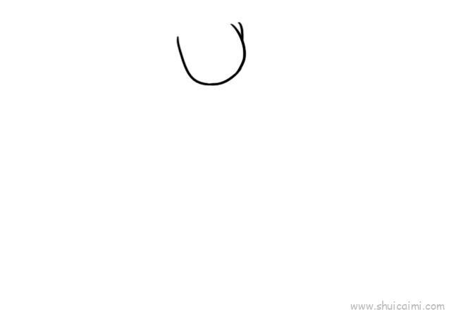 回族服饰小女孩儿童画怎么画 回族服饰小女孩简笔画图片大全