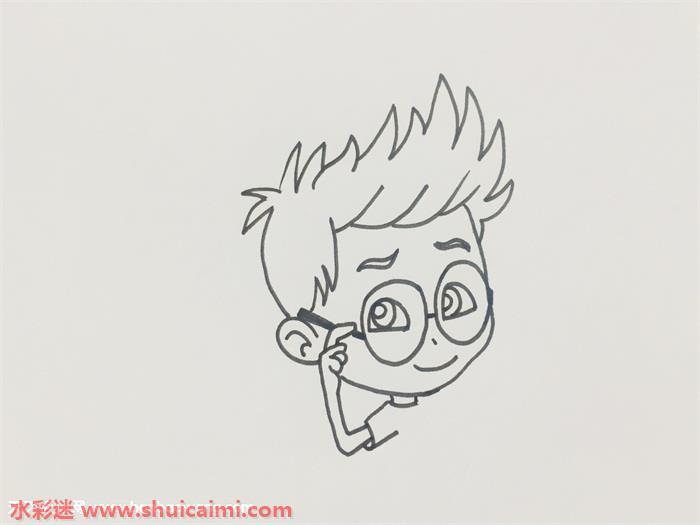 天才威怎么画 天才威简笔画图片大全